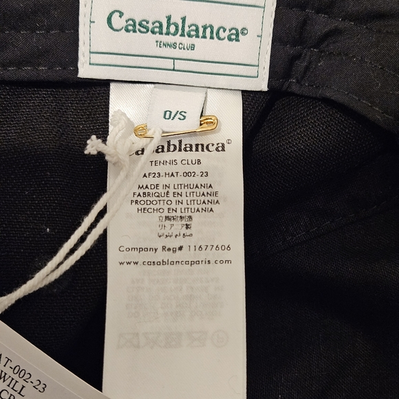 CASABLANCA Rainbow Crayon Temple Embroidered Cap - UNISEX - Picture 5 of 8